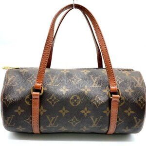 Authentic LOUIS VUITTON Monogram Papillon 26 Hand Bag 427-051825